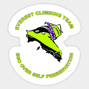 Everest Climbing Team Sticker